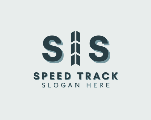 Industrial Tire Track logo design