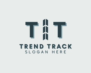 Industrial Tire Track logo design