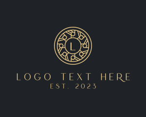 Luxurious - Interior Ornament Business logo design