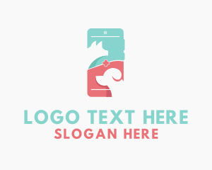 First Aid - Veterinary Pet Mobile logo design