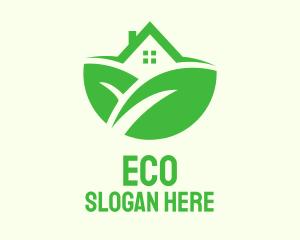 Green Leaf House  Logo
