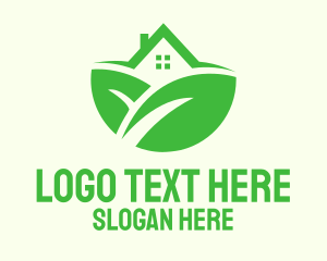 Green Leaf House  Logo