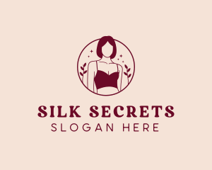 Woman Lingerie Wellness logo design