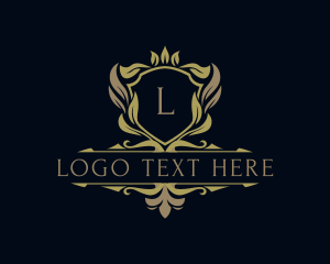Jeweler - Ornamental Crest Shield logo design