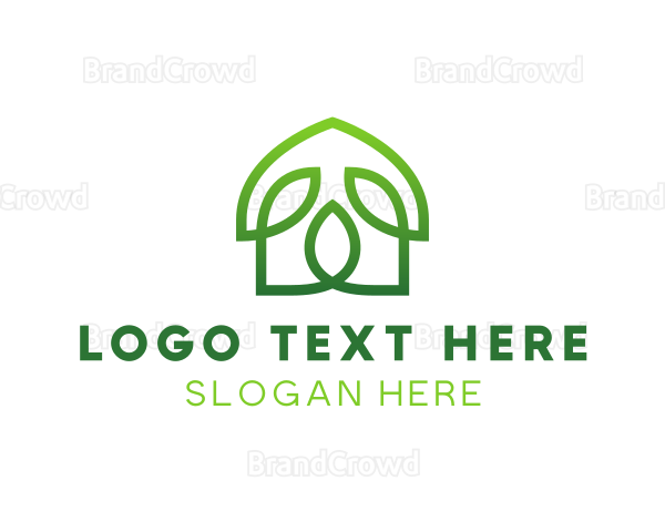 Organic Leaf House Logo