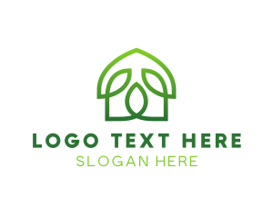 Organic Leaf House  Logo