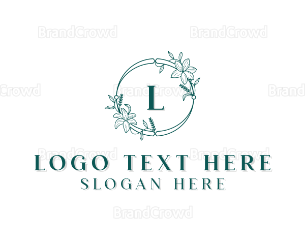 Flower Beauty Styling Logo
