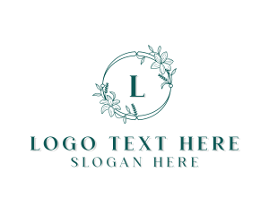 Flower Beauty Styling Logo