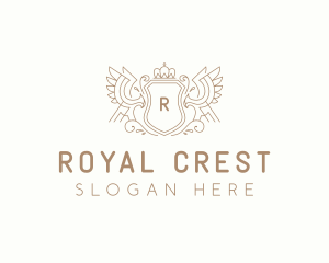 Royal Bird Crest logo design