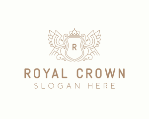 Royal Bird Crest logo design