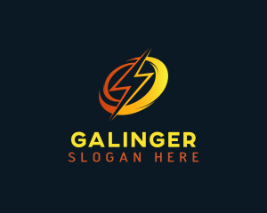 Lightning - Energy Volt Lightning logo design
