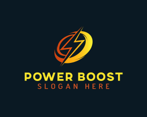 Charger - Energy Volt Lightning logo design