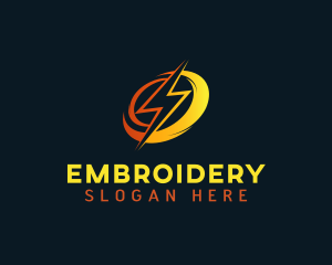 Energy Volt Lightning logo design