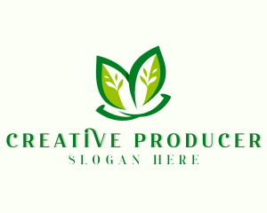 Vegan Herb Produce logo design
