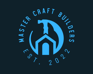 Builder - Hammer House Builder logo design