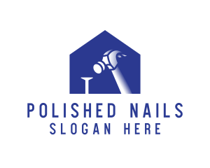 Nail Hammer House logo design