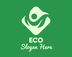 Environment Friendly Person Logo