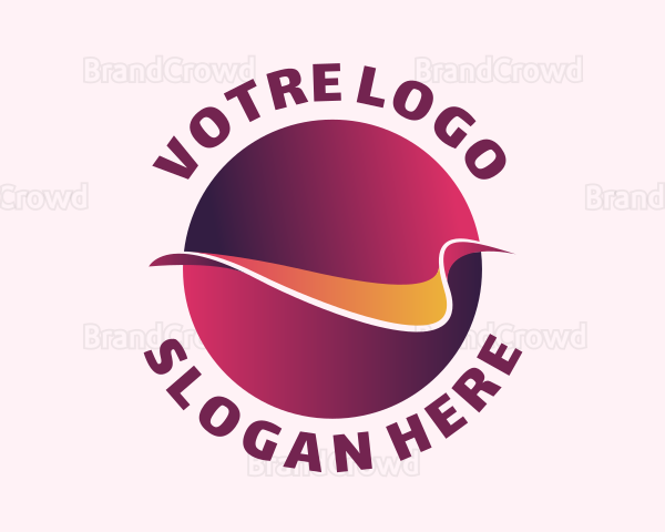 Gradient Wave Agency Logo