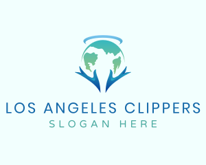 Angel Hands Foundation logo design