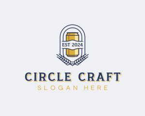 Beer Can Bar logo design