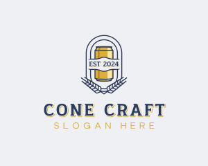 Beer Can Bar logo design