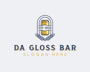 Beer Can Bar logo design