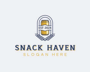 Beer Can Bar logo design