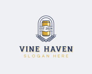 Beer Can Bar logo design