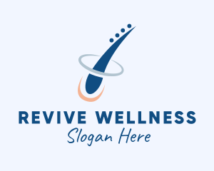 Rejuvenation - Dermatology Hair Follicle logo design