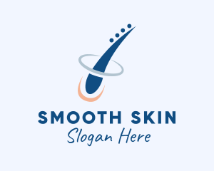 Dermatology Hair Follicle logo design