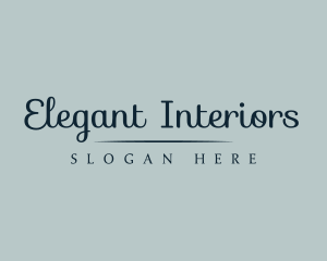 Elegant Boutique Cursive logo design