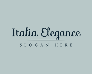 Elegant Boutique Cursive logo design