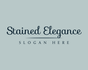 Elegant Boutique Cursive logo design