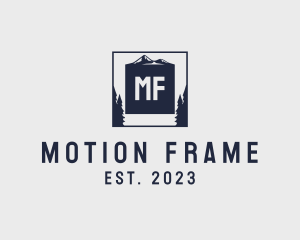 Frame Forest Nature logo design