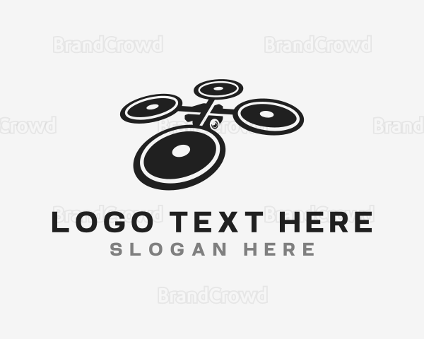 Drone Camera Gadget Logo