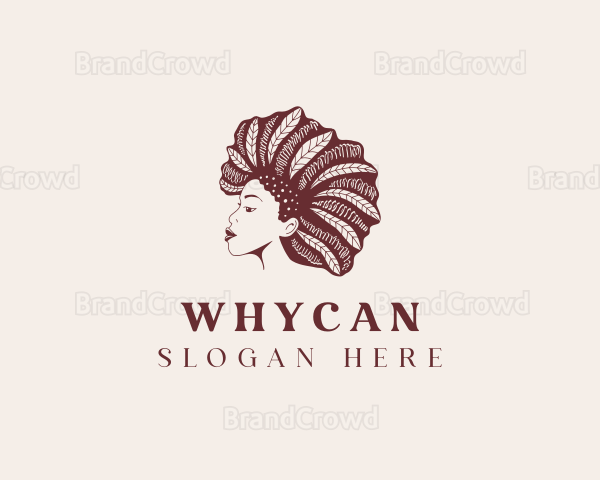 Afro Hair Salon Logo