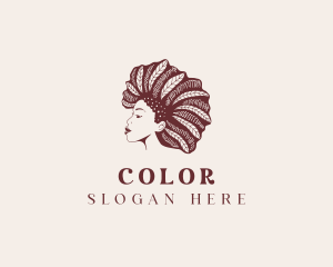Afro Hair Salon Logo