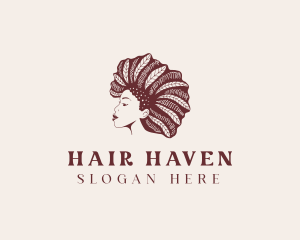 Hair - Afro Hair Salon logo design