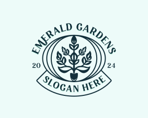 Shovel Yard Gardening logo design