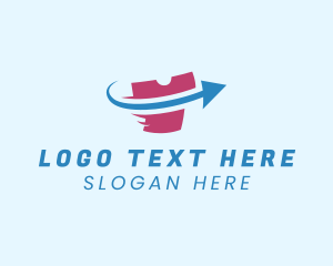 Merchandise - Clean Shirt Arrow logo design