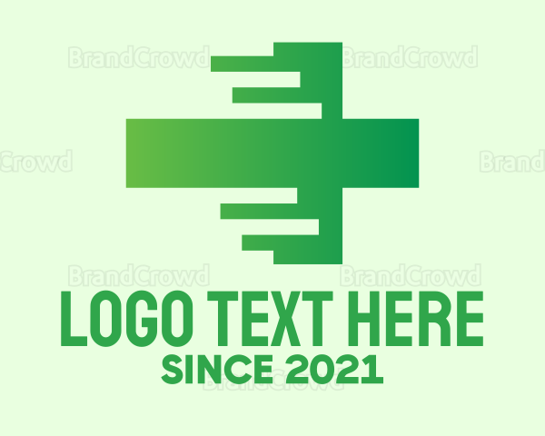 Fast Green Cross Logo