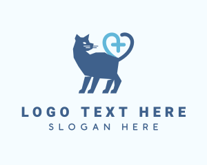 Pet - Cat Veterinary Care logo design