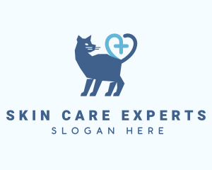 Cat Veterinary Care logo design