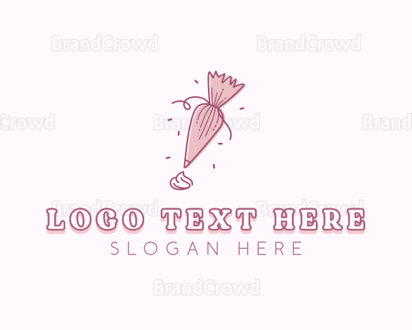 Pastry Baking Icing Logo