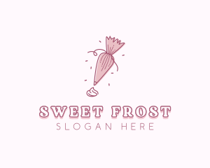 Icing - Pastry Piping Bag logo design