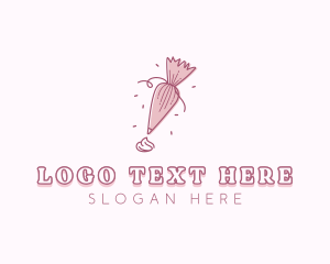 Pastry Baking Icing Logo