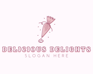 Pastry Baking Icing logo design