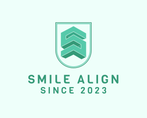 Green Shield Badge logo design