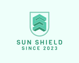 Green Shield Badge logo design