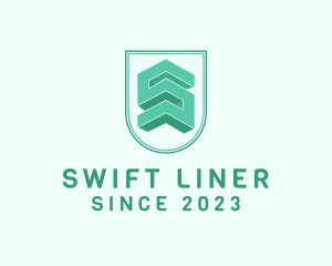 Green Shield Badge logo design